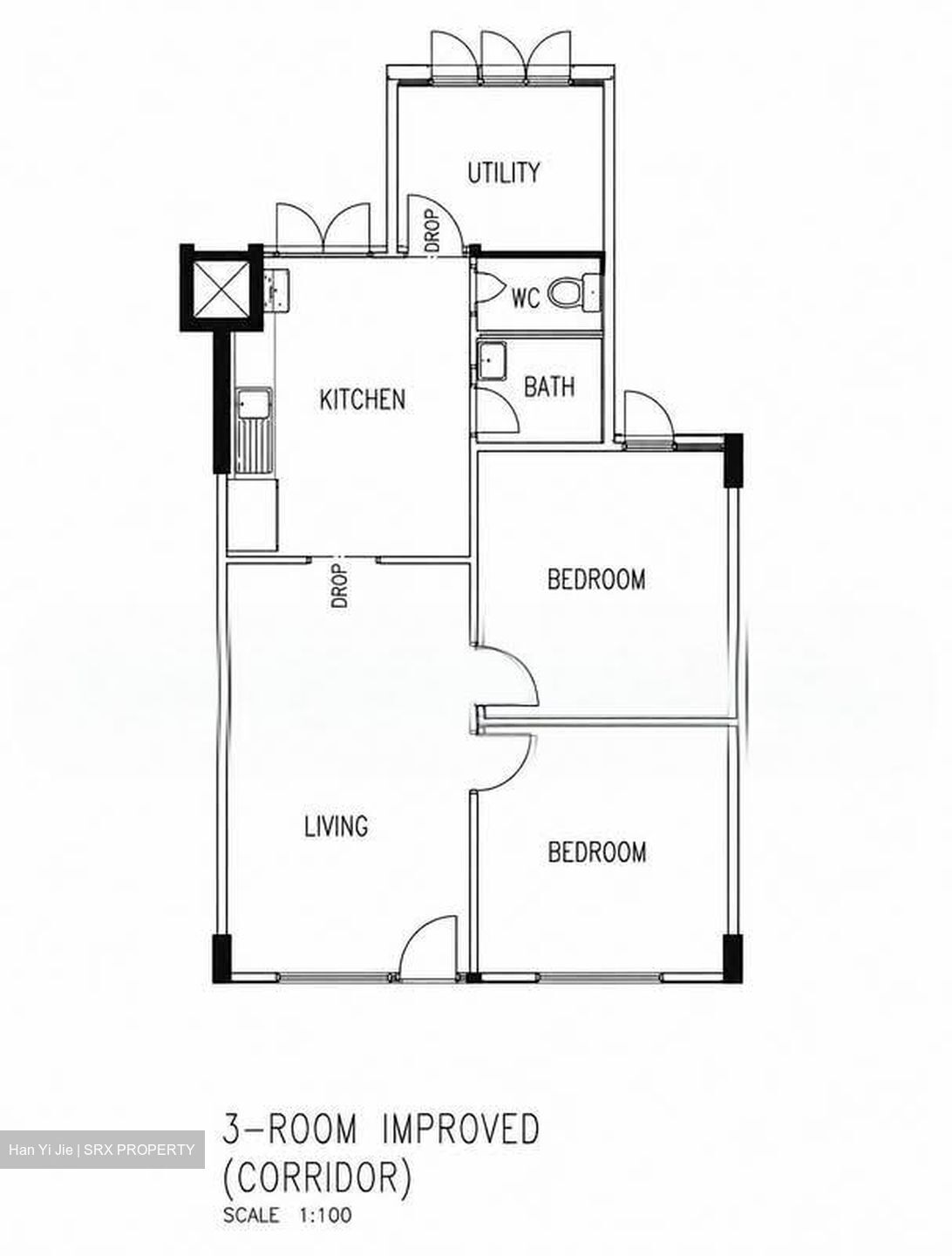 Blk 11 BOON KENG VILLE (Kallang/Whampoa), HDB 3 Rooms #588588621
